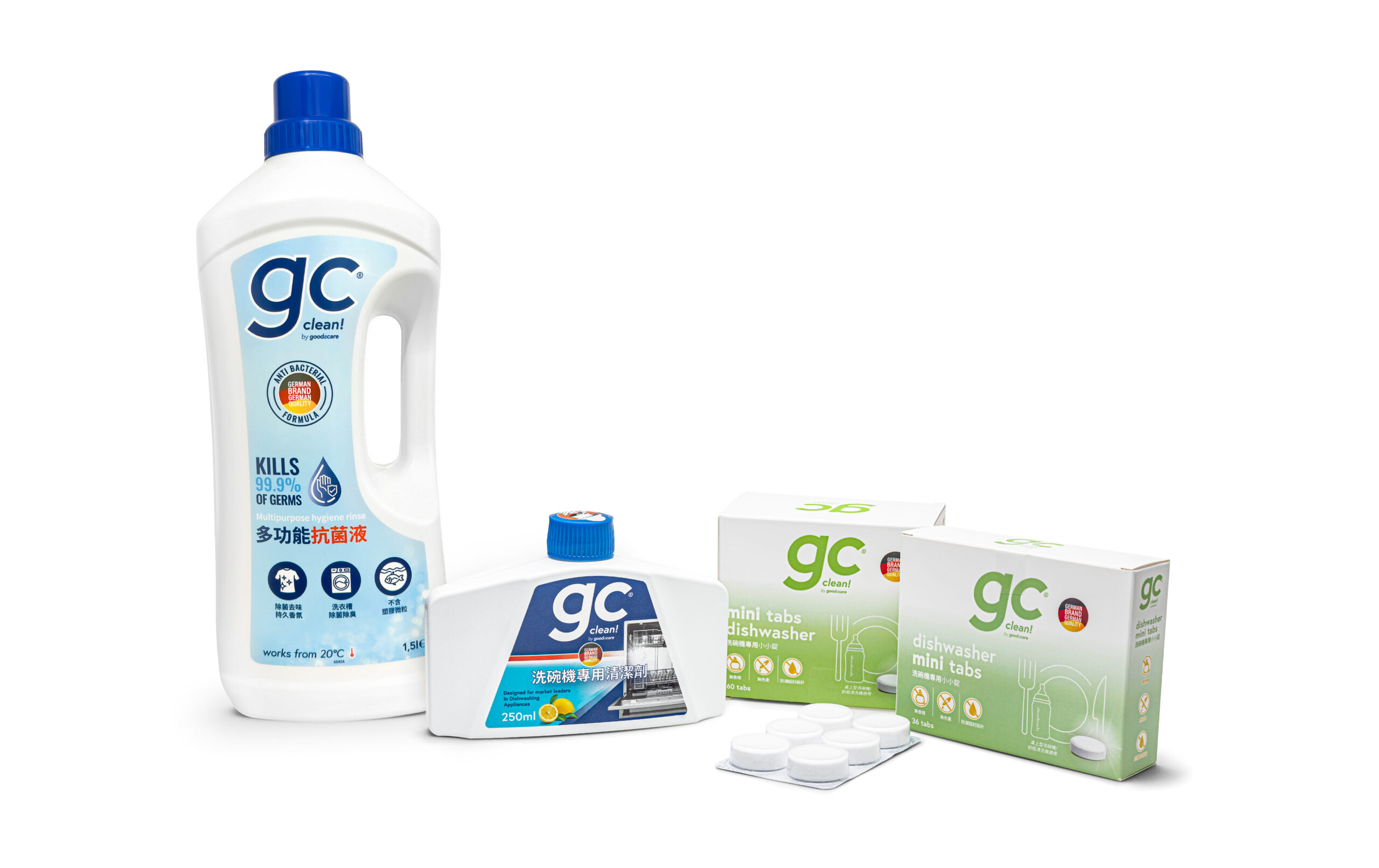 goodscare launches new range of gc clean! products for Taiwan market